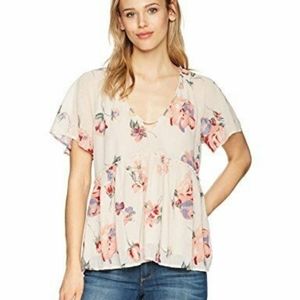 Lucky brand floral top